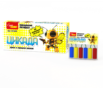 Петарды Цикада (6 шт) СС1640