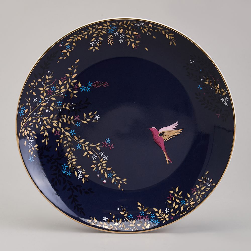 НАБОР ТАРЕЛОК ЗАКУСОЧНЫХ LEFARD "GOLDEN BIRDS" 2 ШТ. 20*2 СМ (КОР=12НАБ.)