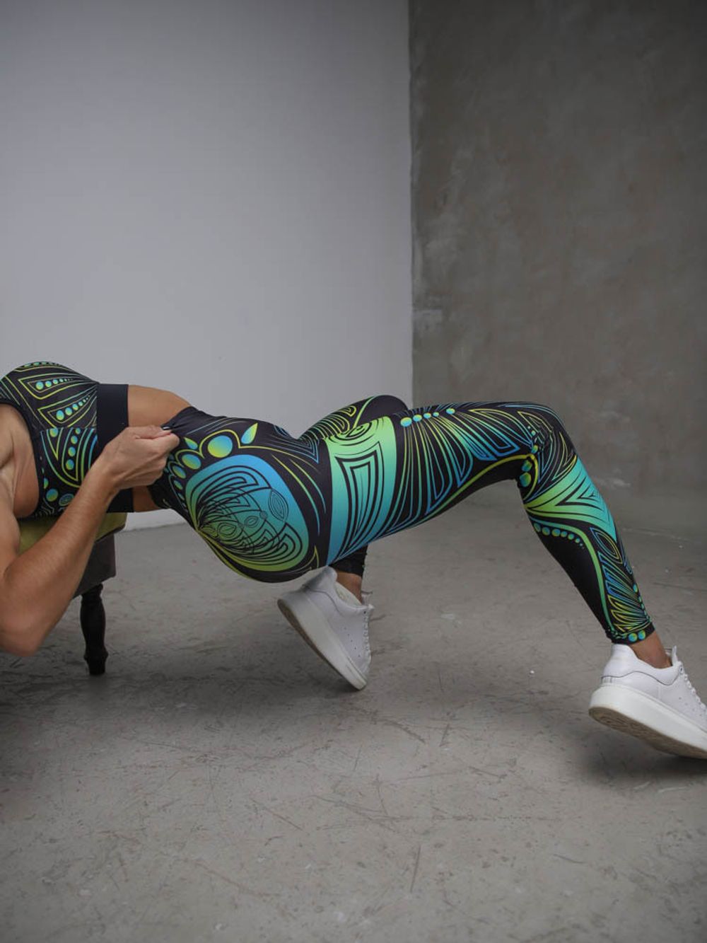 Леггинсы Ethnic Yellow