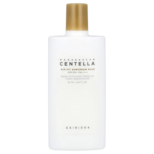 SKIN1004, Мадагаскарская центелла, солнцезащитный крем Air-Fit Plus, SPF 50+ PA ++++, 50 мл (1,69 жидк. унц.)