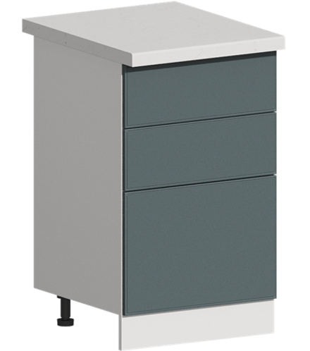 Кухня Модуль ШН3Я 500 Вотан / Бирюзовая мята