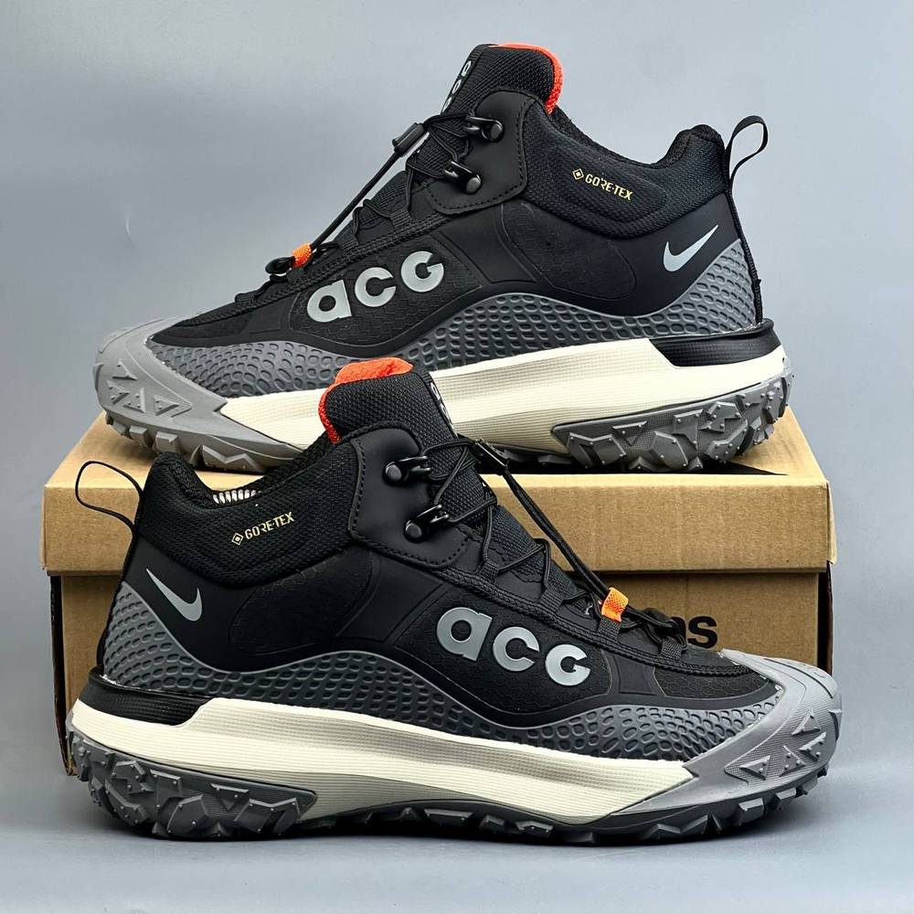 Кроссовки Nike ACG GoreTex на меху #433 (сер.)