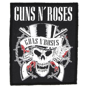 Нашивка Guns N' Roses череп с пистолетами (069)