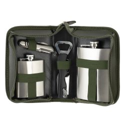 GAEM Набор для пикника 4 предм. (фляжка 220 мл, фляжка, 2 мультитула), L12 W65 H18,5 см