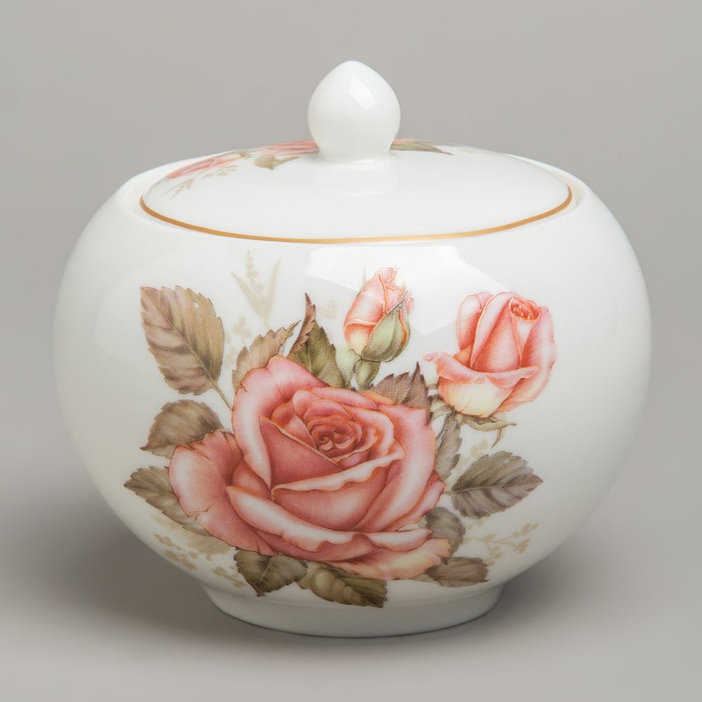 СЕРВИЗ ЧАЙНЫЙ LEFARD "КОРЕЙСКАЯ РОЗА" НА 6 ПЕР. 14 ПР. (КОР=2НАБ.)