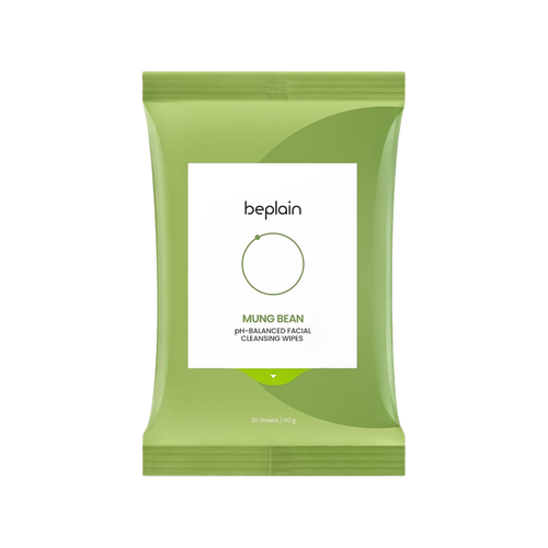 Beplain Mung Bean pH-Balanced Facial Cleansing Wipes 20шт