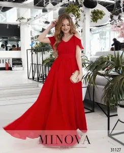Платье 3118-красный Minova