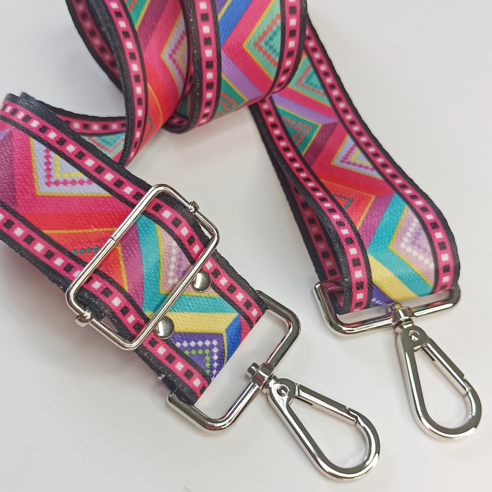 Гитарный ремень Треугольники