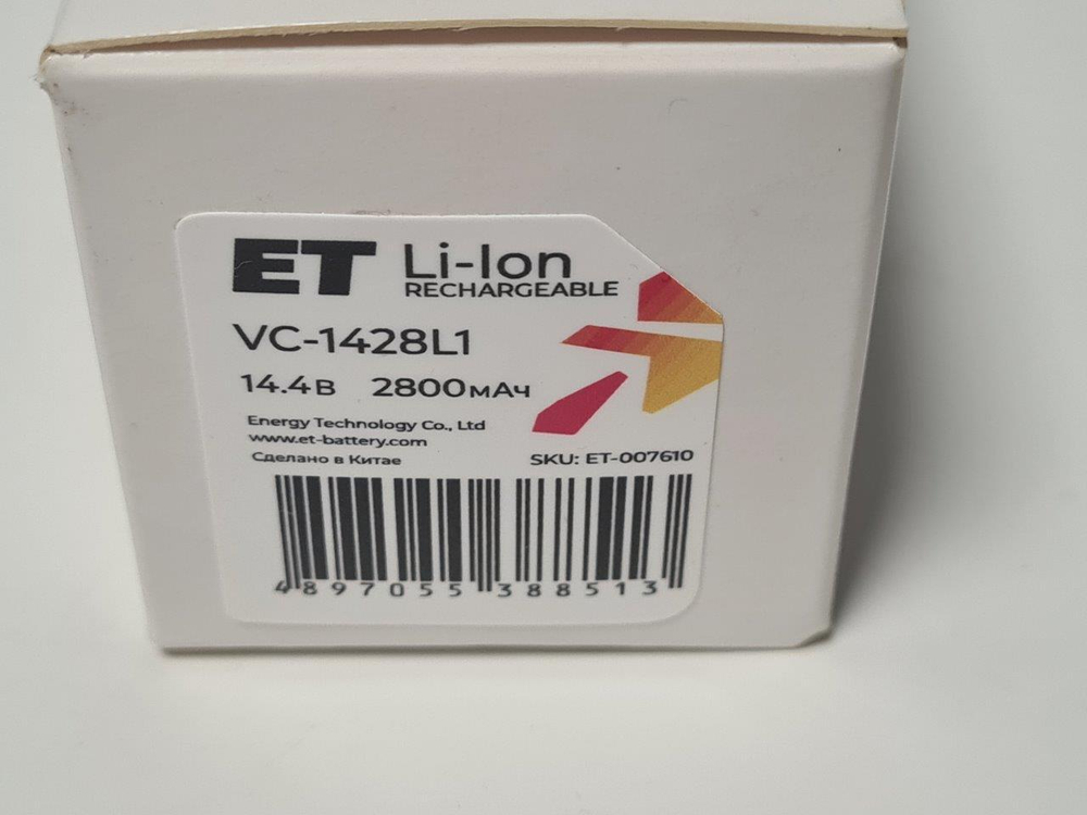 Аккумулятор ET VC-1428L1