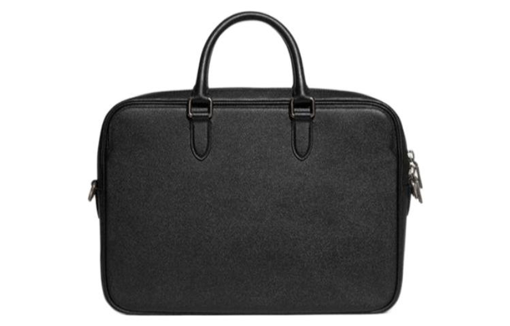 COACH Gotham Cow Leather Handbag Briefcase Men"s Black