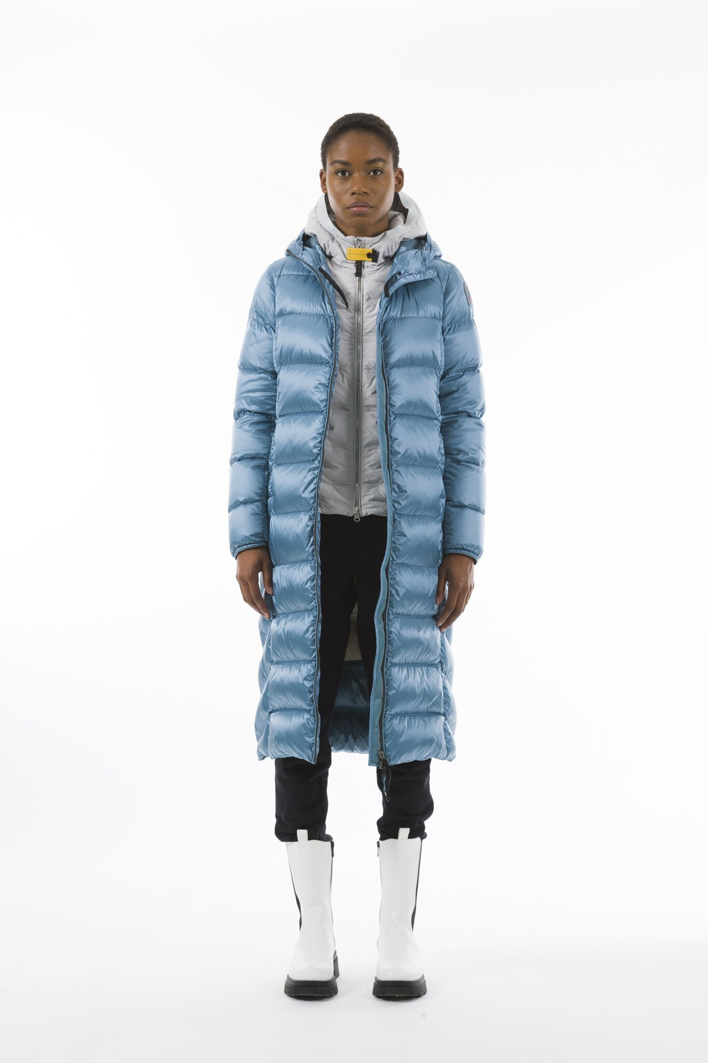 Пальто жен Parajumpers LEAH 776 бежевое длинное