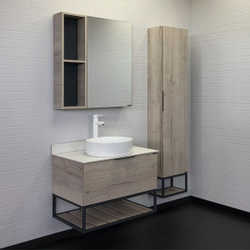 Тумба с раковиной Comforty Порто (Размеры: 75-90-120)