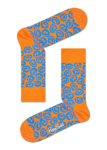 Носки унисекс Twisted Smile Sock со смайликами (Размер: 29) (Цвет: желтый)