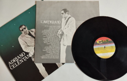 Винтажная виниловая пластинка LP Adriano Celentano Deus (Italy 1981)