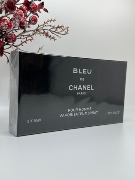 Набор парфюмерии Chanel Bleu de Chanel 3x30 (duty free парфюмерия)