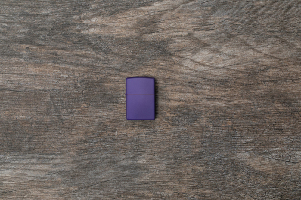 Зажигалка фиолетовая Purple Matte ZIPPO 237