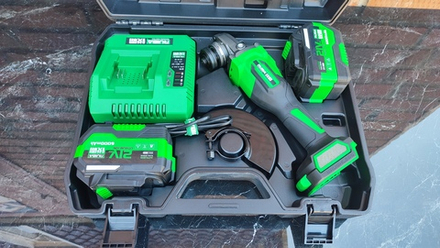 Аккумуляторная ушм Болгарка Ruiba JM - 125A 6.0 ам