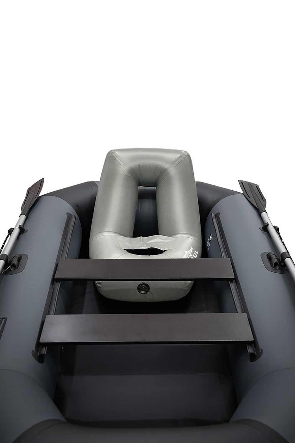 Кресло надувное OMUL, серый.