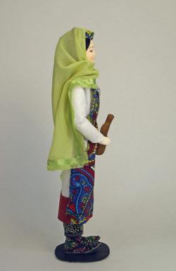 Кукла коллекционная в Азербайджанском костюме