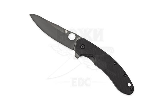 Складной нож Spyderco Southard C156GPBBK c клинком из стали CTS-204P, рукоять G10