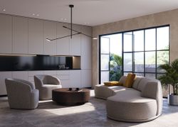 Люстра на штанге светодиодная Maytoni   MOD070CL-L15B3K1