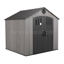 Пластиковый сарай LifeTime WoodLook 8x7,5