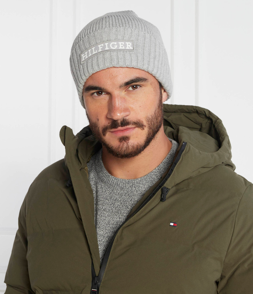 Шапка Tommy Hilfiger - серый(AM0AM11737)