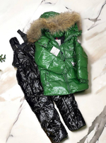 Зимний костюм Buba Moncler Green and Black