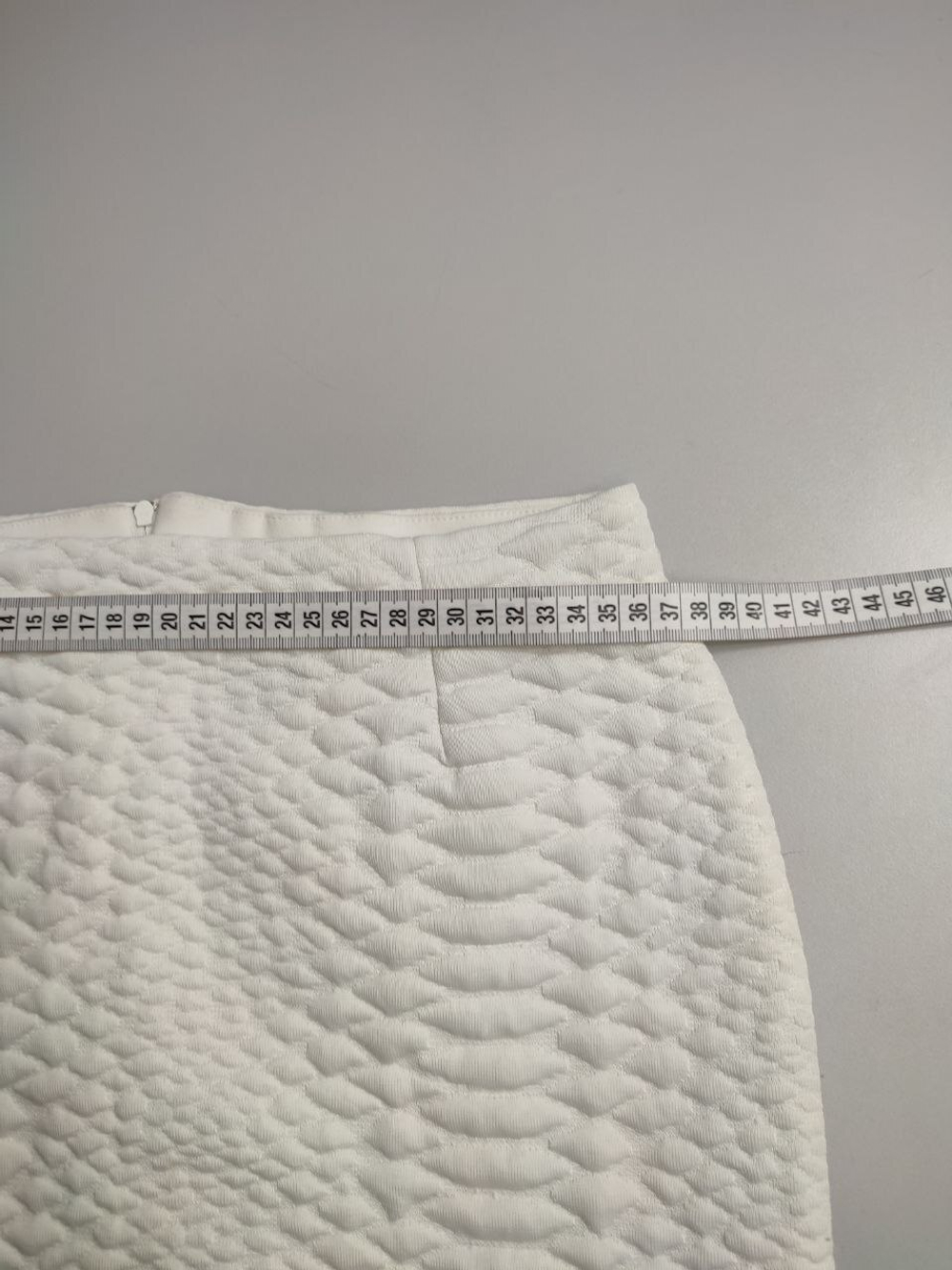 Юбка H&M белая 44 размер