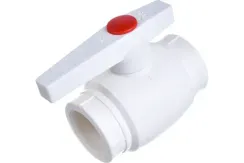 Кран шаровый TEBO сварка 63 белый 35280