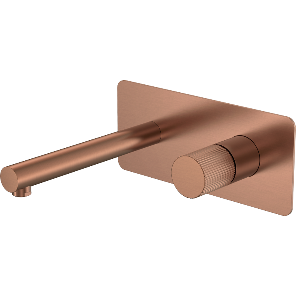 Смеситель для раковины Boheme Stick 125-CB.3 С ВНУТРЕННЕЙ ЧАСТЬЮ,COPPER BRUSHED LINEA