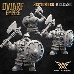 DWARF WARRIOR - DWARF EMPIRE (SEPTEMBER 2024 RELEASE)