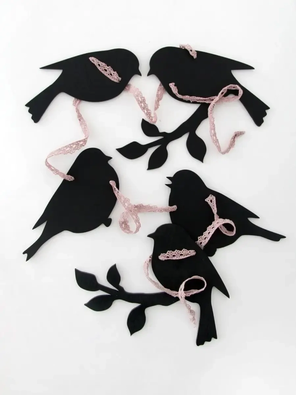 Настенный декор "Птички"