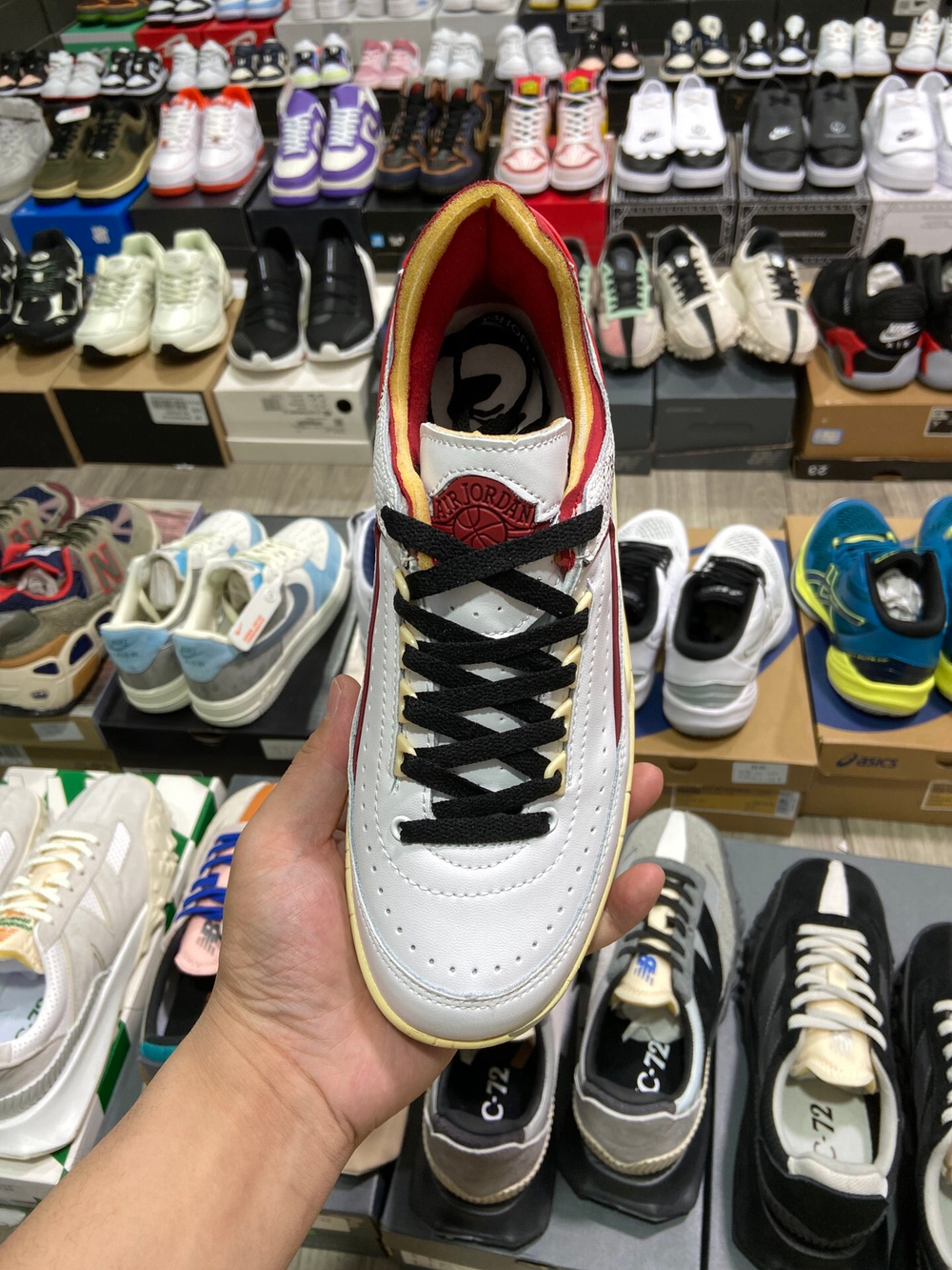 Off-White x Air Jordan 2 Low «White/Varsity Red»