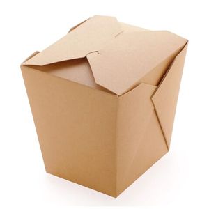 Коробка для лапши ECO NOODLES L 560 мл. крафт 35 шт/упак 420 шт/кор