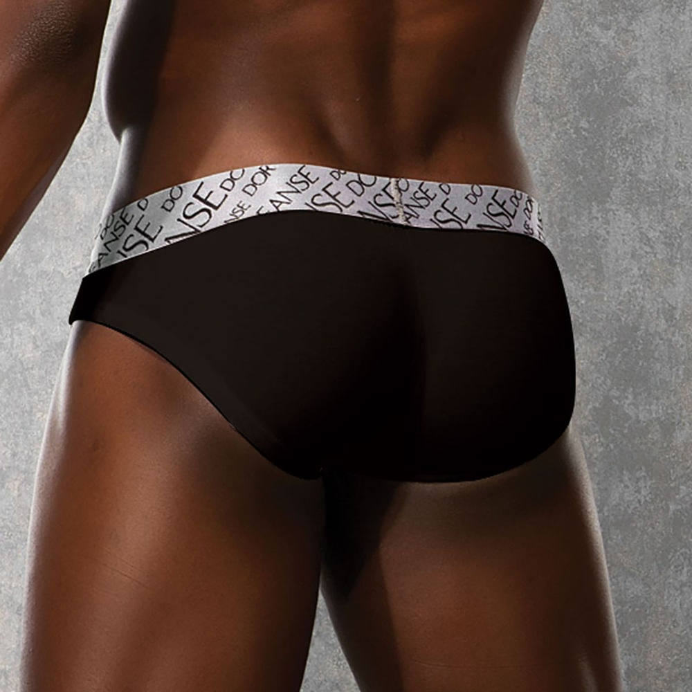 Трусы-брифы с сереберистой резинкой Doreanse Silver Line (Размер: S) (Цвет: темно-серый)