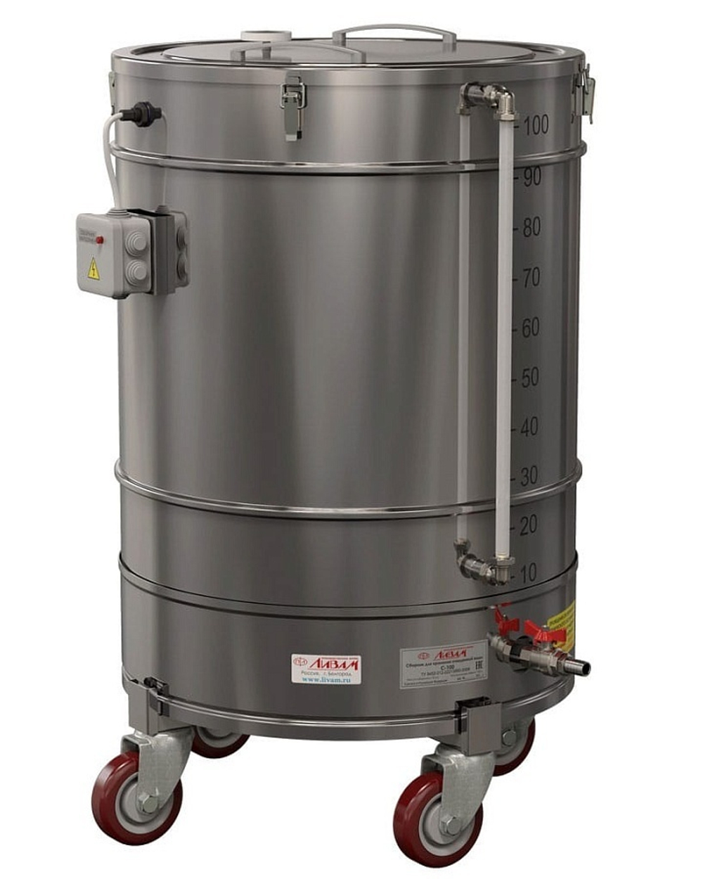 Сборник для хранения очищенной воды С-100