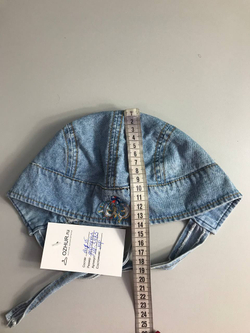 Бандана джинсовая детская