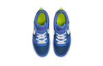 Middle-aged children Nike Court Borough Low 2 SE casual low-cut children's sneakers blue and white