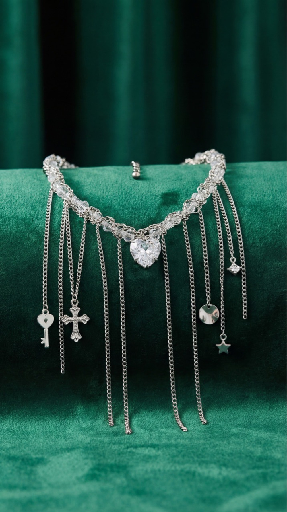 Колье сердце