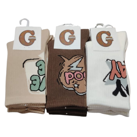 Носки женские длинные теплые Give Pleasure