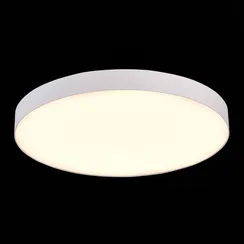 ST606.532.96 Светильник потолочный Белый LED 1*96W 3000K 8 640Lm Ra>85 120° IP20 D600xH55 185-265V Накладные светильники