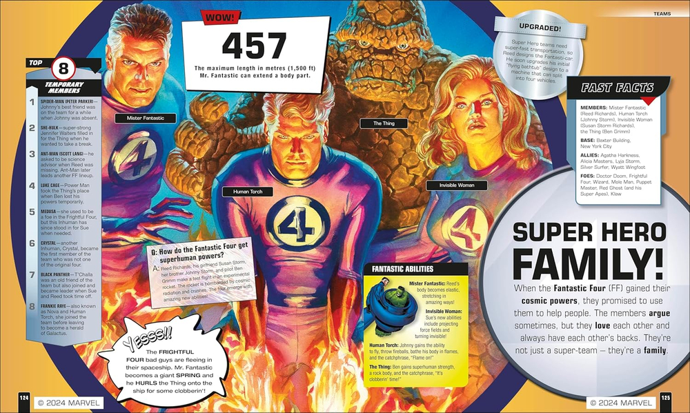 Marvel Incredible Records: Amazing Powers and Astonishing Stats
