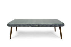 Комплект плетеной  мебели MOKKA RIMINI (стол кофейный, 2 кресла, диван 2 х-местная)