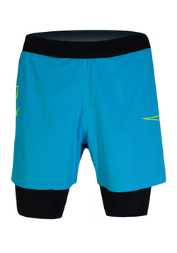 ШОРТЫ МУЖСКИЕ SPEED AERO 5 ELEVATE 2IN1 SHORT | SKYBLUE YELLOW