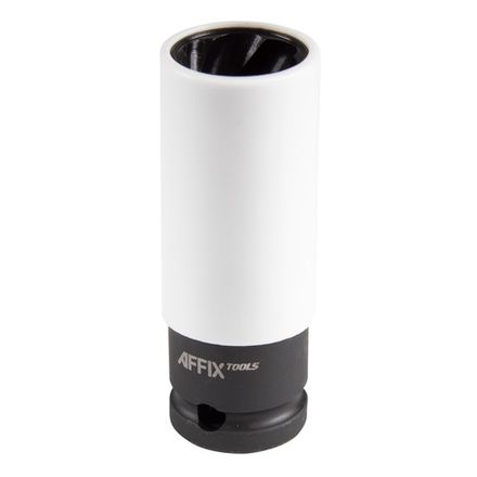 Цена на AFFIX (AF10931021) Головка для поврежденного крепежа глубокая 1/2", 21 мм, тонкостенная, пластиковая защита