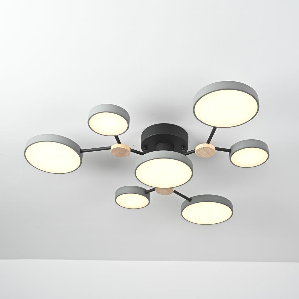 Потолочная Люстра Gamma D88 Grey By Imperiumloft