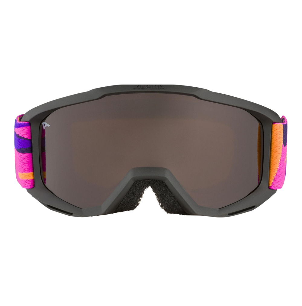 2024 Маска ALPINA Piney Black-Pink Matt/Orange кат. 2