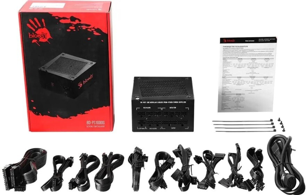 Блок питания ATX Bloody BD-PS1250P-M