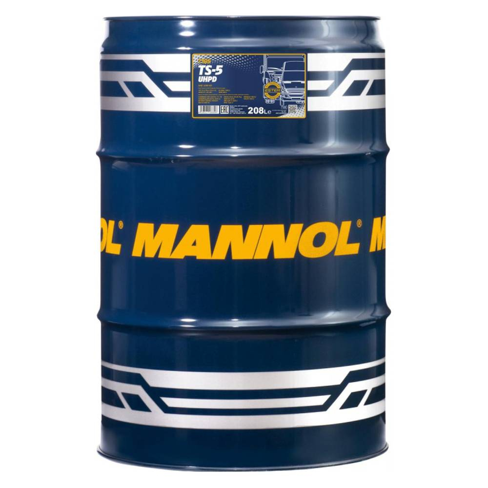 Масло моторное полусинтетическое Mannol TS-5 UHPD SAE 10W-40 , 208л